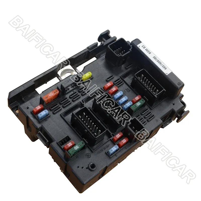 Used Genuine Fuse Box Module BSM B3 9650618480 9665804680 For Peugeot 206 307 406 Partner Citroen C2 C3 C5 Berlingo Xsara