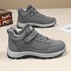 Men's and women's cold soft thick sole heightened outdoor thickened warm lightweight comfortable stirrup ground cotton shoes snow boots cotton shoes