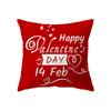 Christmas Theme Christmas Decoration Printed Pattern Cushion Cover Home Living Room Sofa Decor Waist Cushion Pillow Cover