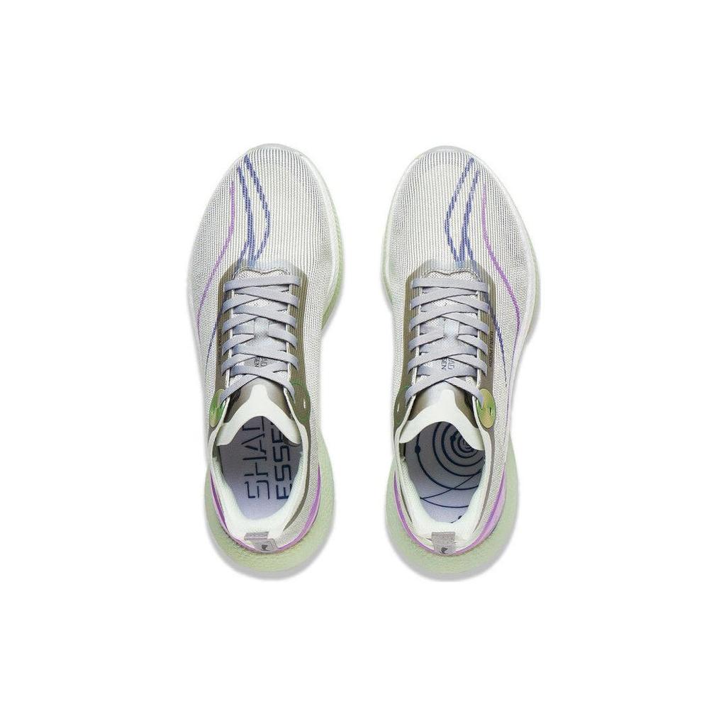 Li Ning Absolute Shadow 2 Essential Comfortable Versatile Shock Absorbing Lightweight Low Top Running Shoes Men Running Shoes Green ARRT005-14