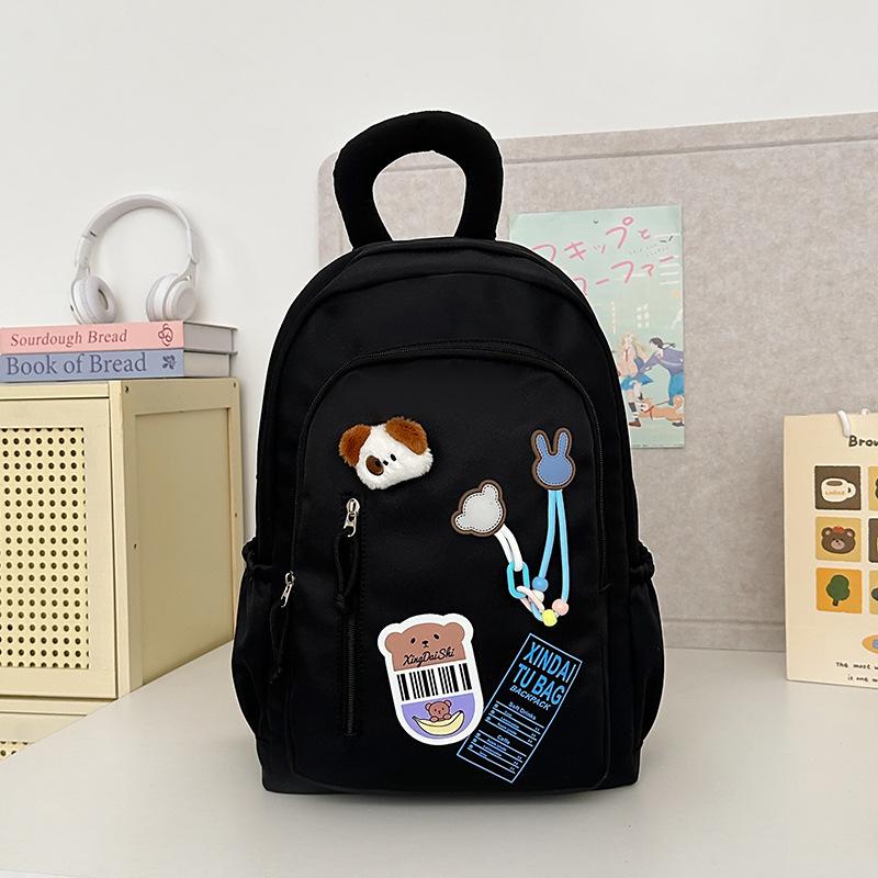 

New high-value, fresh, sweet and cute cartoon backpack, middle school student level 1-3 student backpack