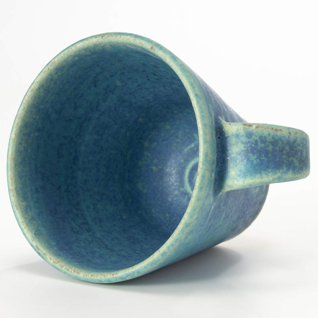 Marui Seito Shigaraki Ware Hechimon Espresso Blue Approximately 80ml Made In Cup/Mug, Glaze, Capacity, Ceramic, Japan, MR-3-3260