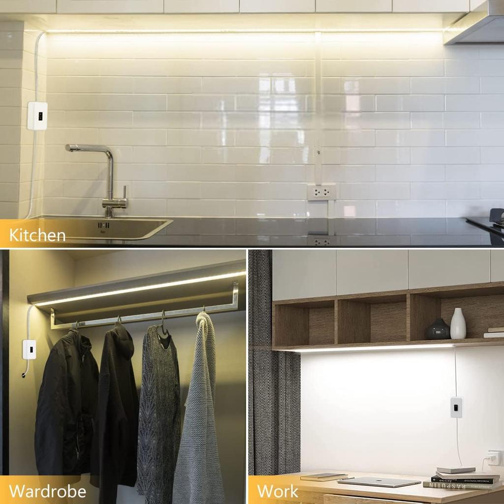 DC 5V Motion LED Backlight Lamp USB Powered LED Light Strip Hand Sweep Waving ON OFF Sensor TV Kitchen Under Lights