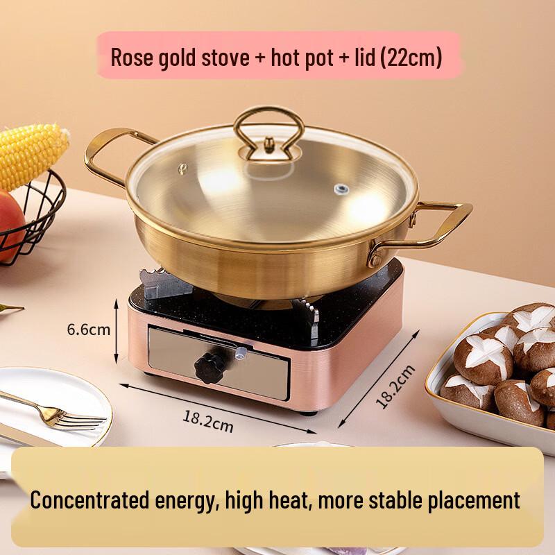 Alcohol Stove Mini Hot Pot Set