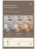 Nordic Retro Inverter Ceiling Fan Light 2025 for Living Room, Bedroom, Restaurant - Chinese Style