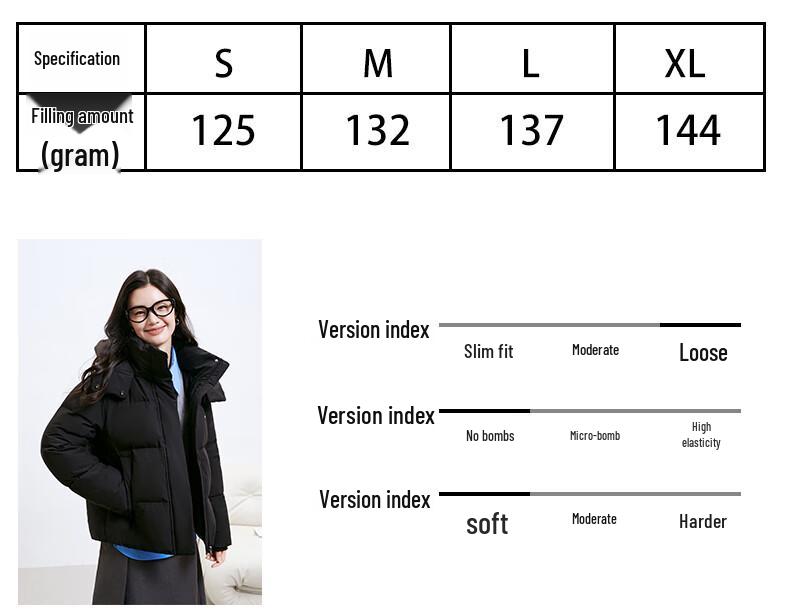 Mark Fairwhale Women's 2025 Hooded Short Down Jacket