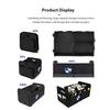 Car Trunk Storage Bag Oxford Cloth Foldable Organizer Box For BMW Performance X1 M3 M6 F01 F02 E34 E36 E60 F10 F20 X6