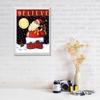 DIY Diamond Paint Cartoon Santa Claus Cross Stitch Kit Mosaic Art Diamantová malba Kruhová/čtvercová Diamantová domácí dekorace