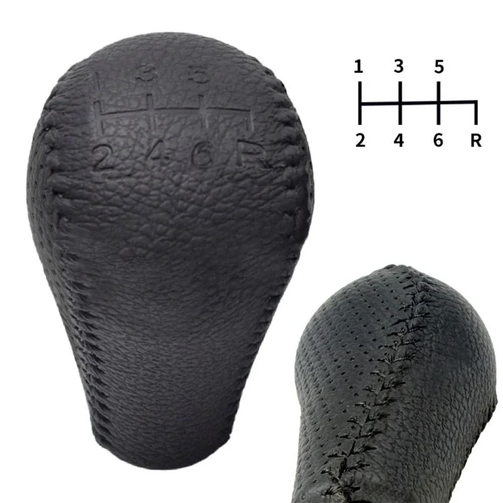 

5/6-ступенчатая кожаная ручка переключения передач для Nissan, Navara D40, Frontier 05-15, Patrol Safari Y61 SK-Niss06