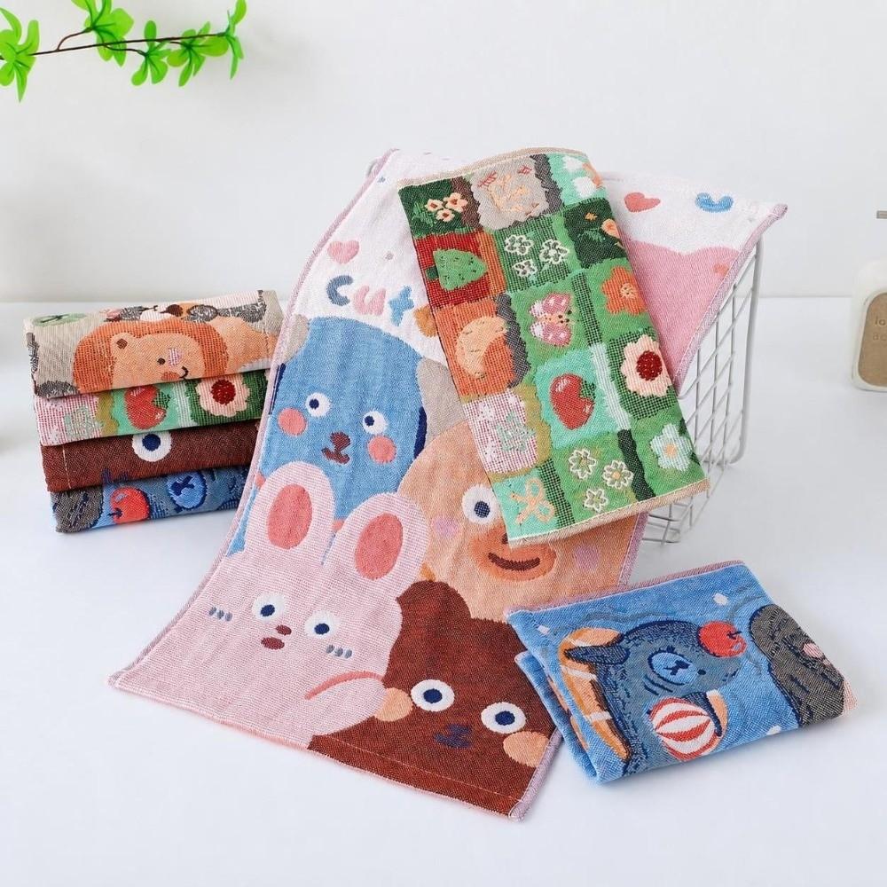 4 Layer Cotton Gauze Kitchen Towel 25x48cm Pure Cotton Dish Cloth Large Hand Towel  Home Restaurant