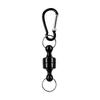 Magnetic Carabiner with Retractable Anti-lost Rope for Outdoor Fishing and Climbing