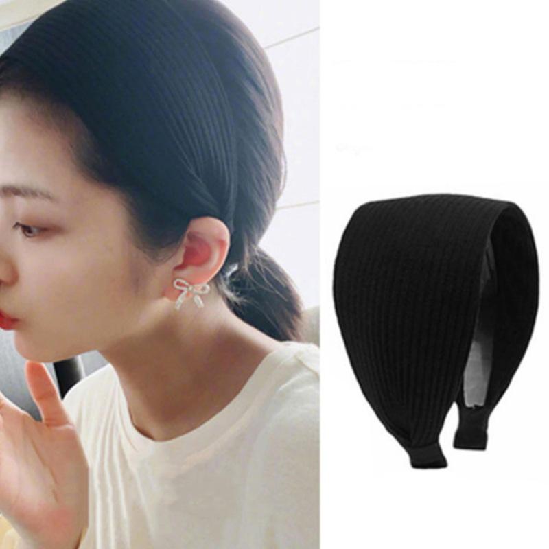 French Elegance Black Series Pearl Headband with Teeth - Autumn/Winter Collection