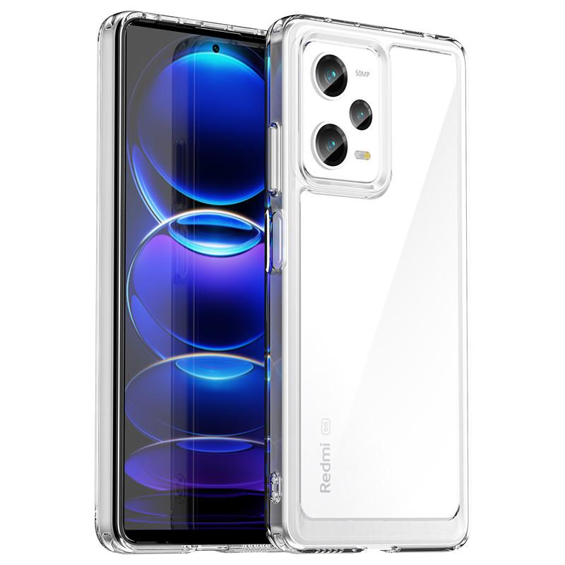 For POCO X5 Pro 5G Case POCO X4 GT X4 X5 Pro Cover Colorful Soft Edge Silicone Transparent Shockproof Bumper For POCO X5 5G Case