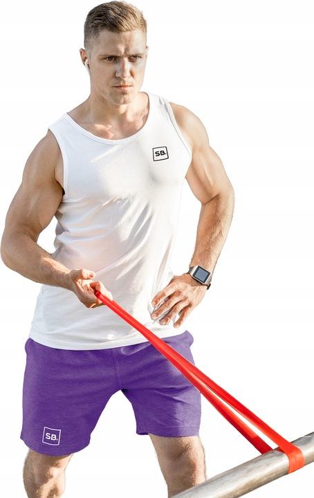 Gumy Fitness Do Ćwiczeń Mini Band Taśmy Oporowe Zestaw 5 Sztuk Do Treningu