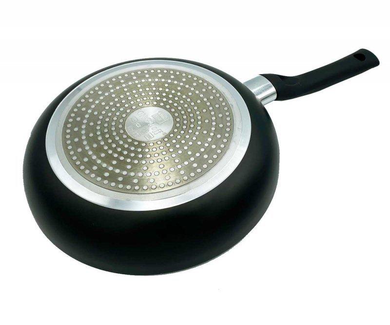 Patelnia Z Powłoką Marmurową Kinghoff Marmo 24Cm Kh-3981
