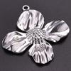 6pcs Breloque Acier Inoxydable Stainless Steel Music Note Flower Charms For Jewelry Making Supplies Heart Pendant Diy Materials