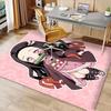 Demon Slayer Nezuko2 Printed Absorbent Washable Carpet, Non-Slip Bathroom Mats, Kitchen Rugs, Yoga Mat,Living Room Entrance, Camping Picnic Rugs