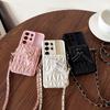 Crossbody Heart Wallet Card Holder Phone Case For Samsung Galaxy S26 Ultra S25 Edge S24 S22 S23 S21 FE Note 20 PU Leather Cover