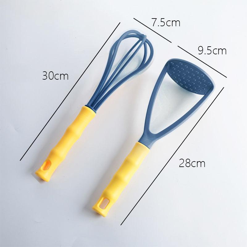 Kartoffelstampfer für den Haushalt, Reismühle, Püree-Entsafter, Kartoffelschieber, Zerkleinerer für glattes Kartoffelpüree, Obstwerkzeuge, Küche