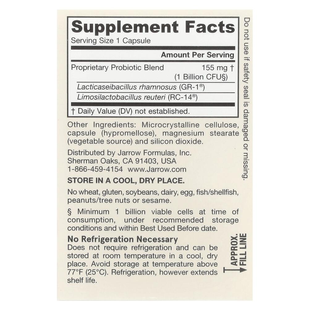 Jarrow Formulas Women's Fem-Dophilus Veggie Capsules, 30 Count