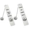 Stainless Steel Acotar Bookmark Text Design Inspirational Bookmark New Moon Mountains Bookmark