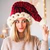 Chunky Yarn Hand-Knitted Christmas Hat for Children