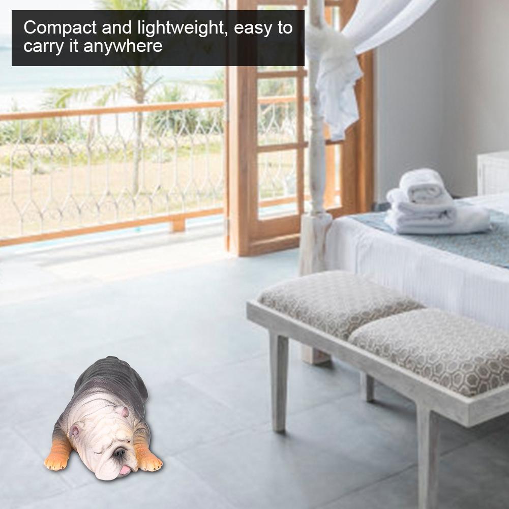 High Simulation English Lying Bulldog Model Sleepy Animal Toy for Children Gift (#873)