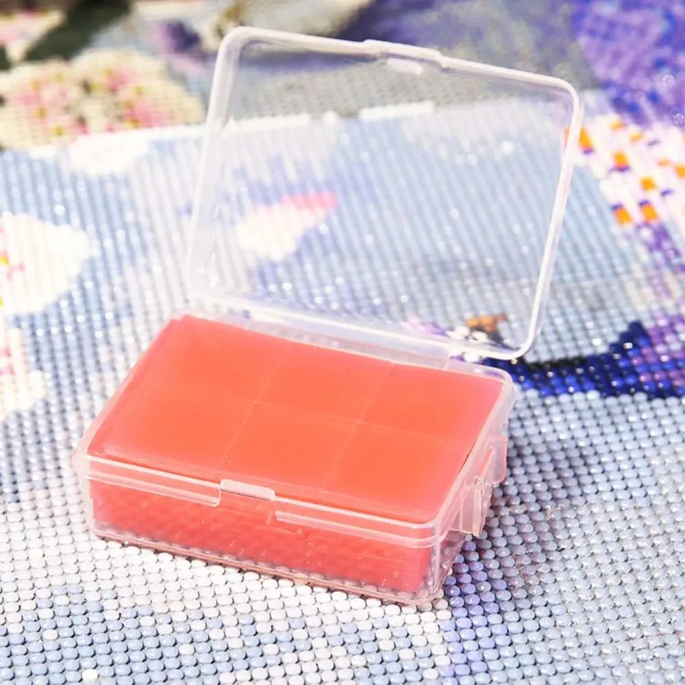 48PCS 5D Diamond Painting Glue Clay DIY Embroidery Cross Stitch Drilling Mud Diamond Glue Storage Container Drilling Clay Tool