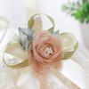 Delicate Wedding Flower Girl Basket with Lace Flowers Roses Ig Popular for Party
