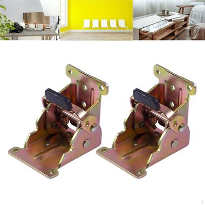 2 Parts of Self -locking Hinge Clattere Contain Strong Load Stable Structure Table Leg Foldable