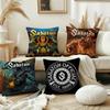 Singer S-sabatons coole Kissenhülle Kissenbezug Dekoration Zimmer Zuhause Sofa Wohnzimmer Büro Auto Nordische Schlichtheit