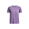 T-shirt da uomo Viola Girocollo Vestibilità dritta moderata 1375692-571