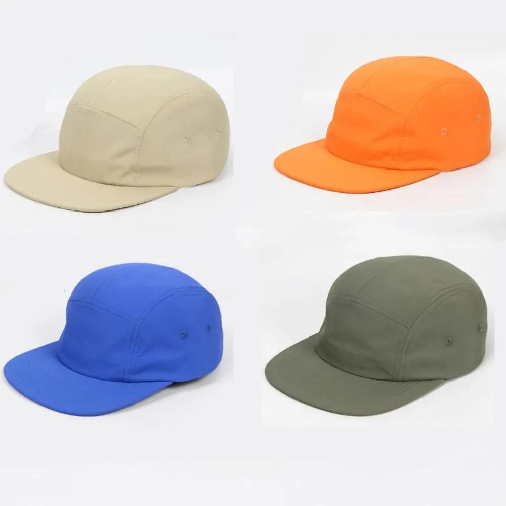 New Quick Drying 5 Panel Baseball Cap Waterproof Nylon Casquette Snapback Caps Men Women Camping Hat Cappello Hip Hop Hats