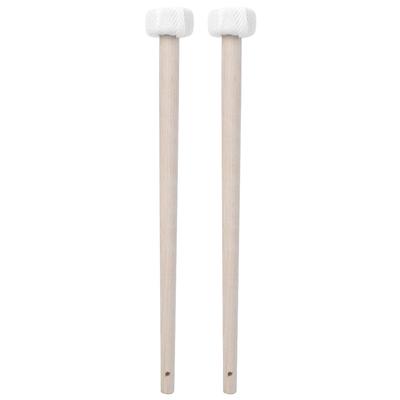 2PCS Maple Wood Small Gong Hammer Gong Mallet Percussion Musical Instrument Accessory