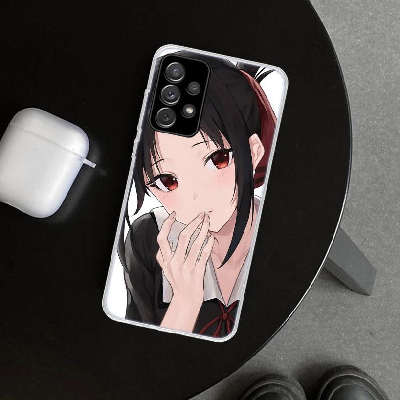 Kaguya Sama Shinomiya Phone Case Cover for Samsung Galaxy A12 A22 A32 A52 A72 A02S A51 A50S A31 A20S A10S Note 20 Ultra 10 Plus