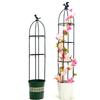 1 set Spalier pentru plante cataratoare Custi de sustinere pentru gradina pentru flori Plante Cadru de suport pentru catarare Spaliere DIY Vie Suport plante in ghiveci