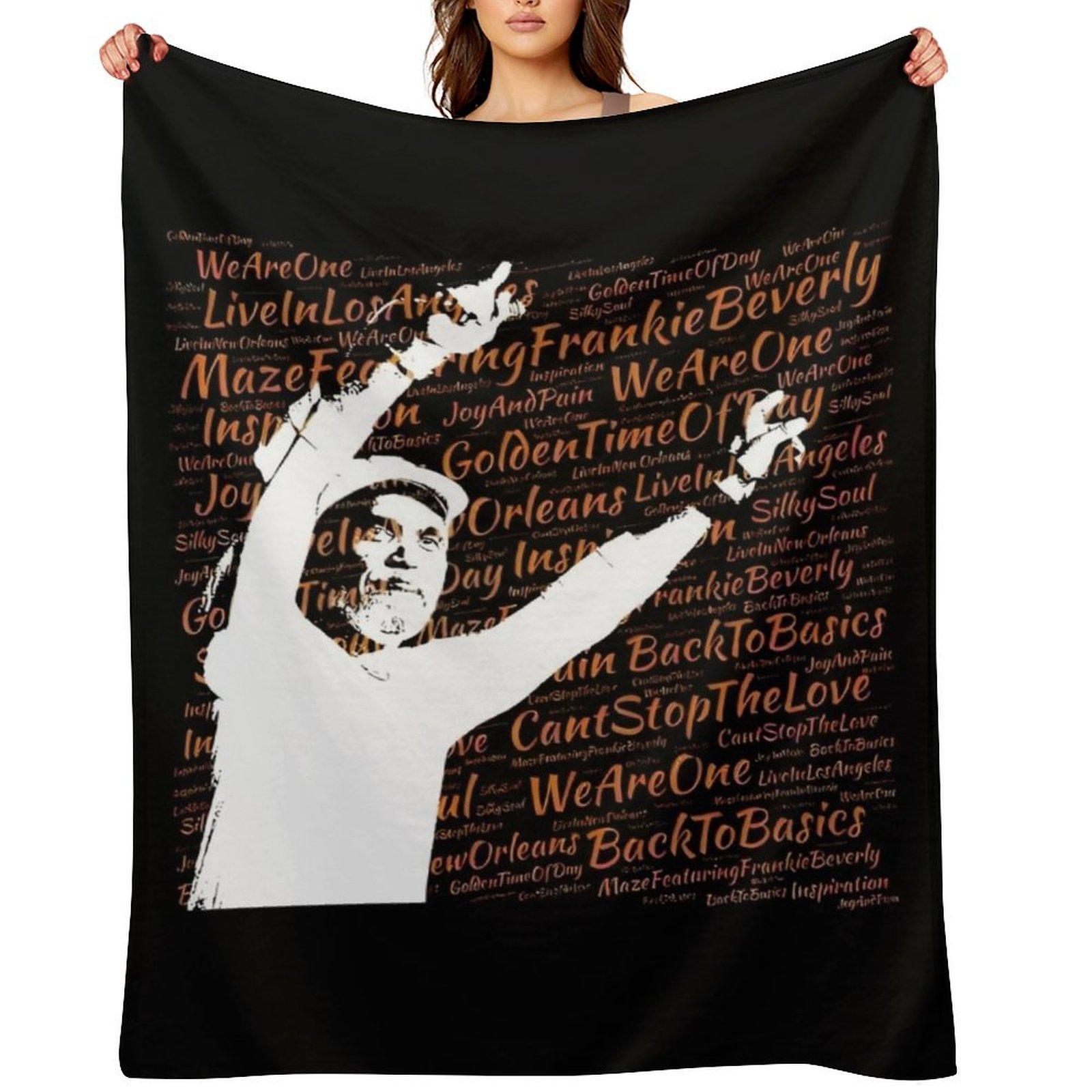 Frankie Beverly legend Throw Blanket christmas decoration heavy to sleep Quilt Furrys Blankets 30x40in