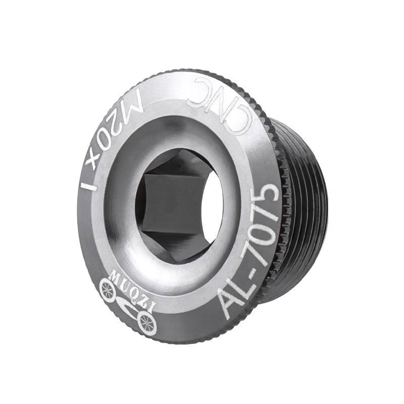 Kurbelabdeckung Schraubkappe M20 MTB Kurbelgarnitur Kurbelabdeckung Aluminium Rennrad Zubehör 10 Farben
