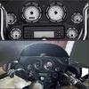 4-Zoll-Tachometeranzeige 2-Zoll-Burst-Blenden-Kit Instrumentenabdeckplatte Für Touring Electra Glide Street Glide