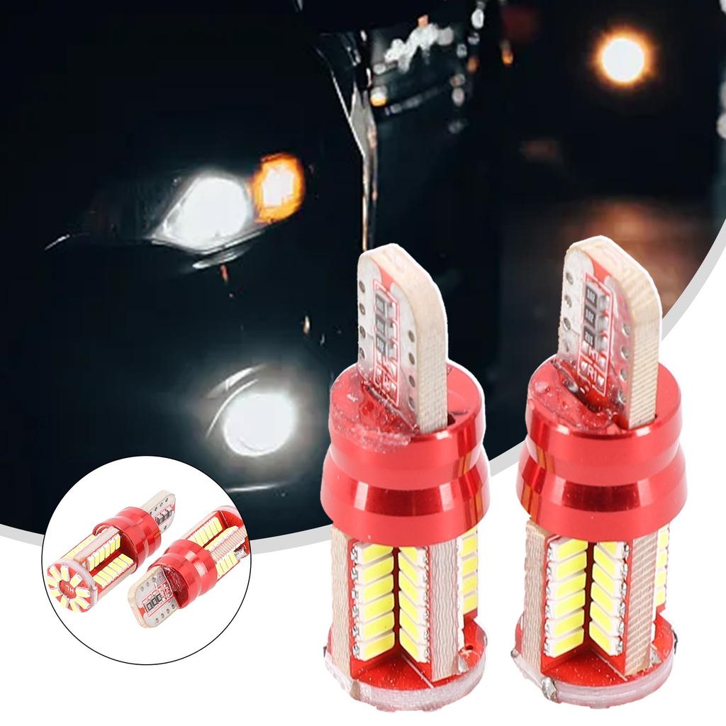 T10 Car 501 Bulb Led Side Light Bulbs Canbus Error Free 57 Smd Xenon White W5W