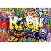 3D Graffiti Tapete Großes Graffiti Wandbild für Schlafzimmer Wohnzimmer Esszimmer Graffiti Wandbilder