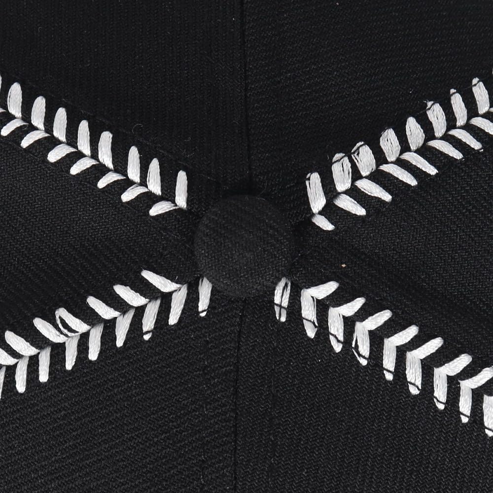 New Era 59FIFTY MLB Ball Stitch LA Size 7 5950 BALL STITCH WSSP LOSDOD NER36C5358 Cap, Black, 3/8, BLK, 14388873,