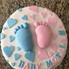 1PC Cake Mold Baby Foot Silicone Mold Chocolate Fondant Cake Decorating Baking Tool Bakeware Pudding baking Paste Mold