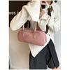 Retro Commuter Shoulder Bag Women's  New High Quality Soft Leather Underarm Bags Elegant Red Bride Bag Wedding Handbags