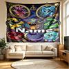 Custom Name Personalized Poppy Playtime Print Tapestry, Wall Art Decor, Bedroom, Dorm, Apartment, LivingRoom, Party Backdrop, Gift for Birthday