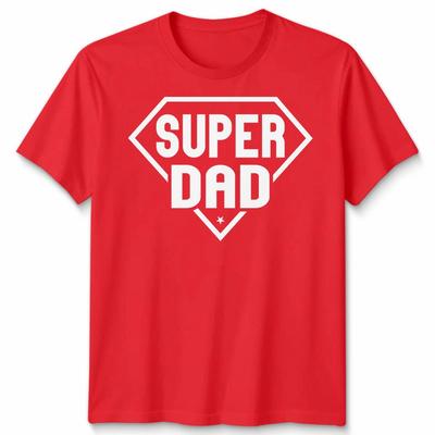 Super Dad Unisex T Shirt Fathers Day Funny Super Hero Dad Shirt New Dad T Shirt