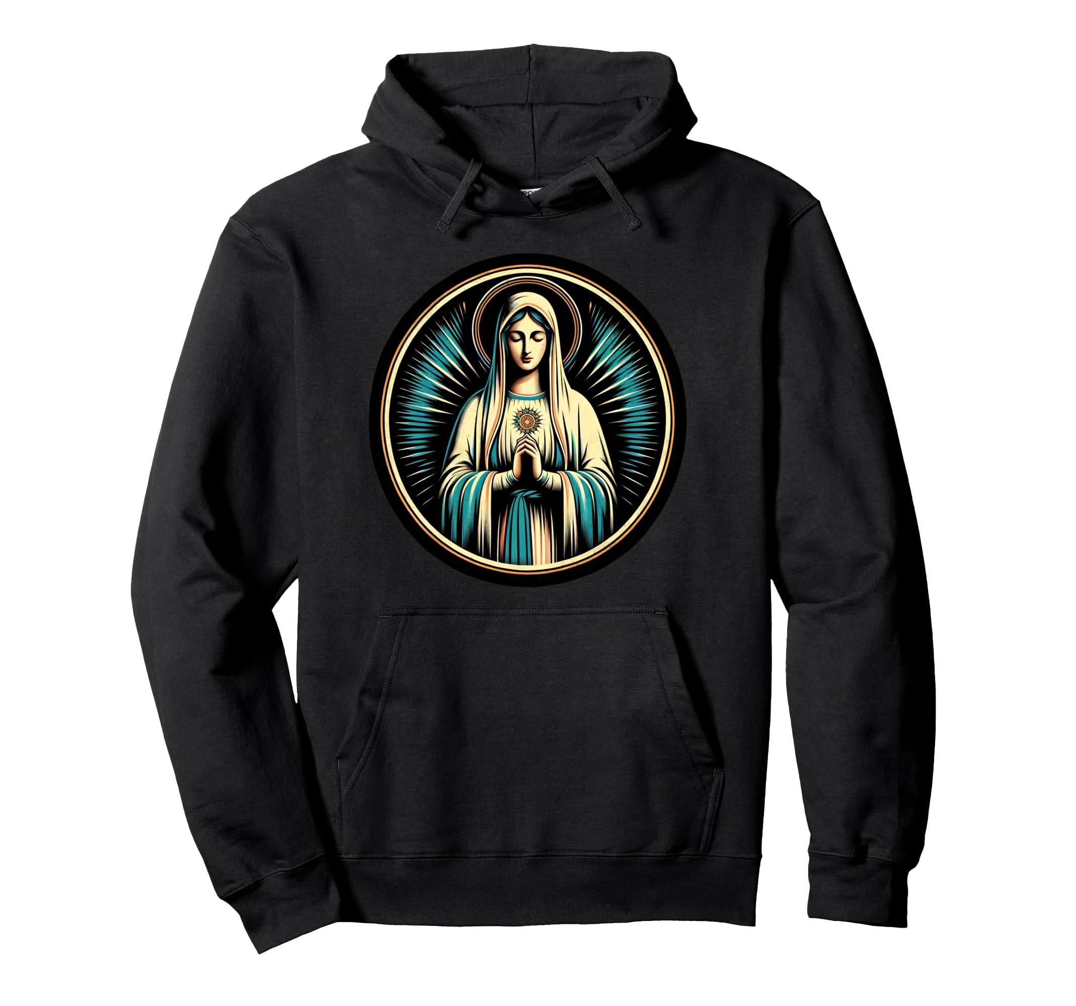 

Our Lady of Lourdes Powerful Symbol Saint Mary Mother Mary Hoodie