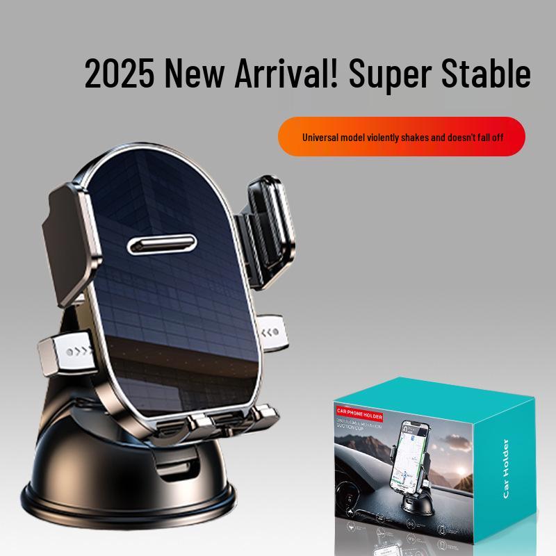 2026 Universal Car Dashboard Phone Holder with Suction Cup for Navigation Support