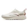Li-Ning Soft Go Retro Versatile Fashion Classic Shock Absorption Non-Slip Wear-Resistant Low-Top Casual Shoes Men Sneakers Champagne-White AGLV005-17