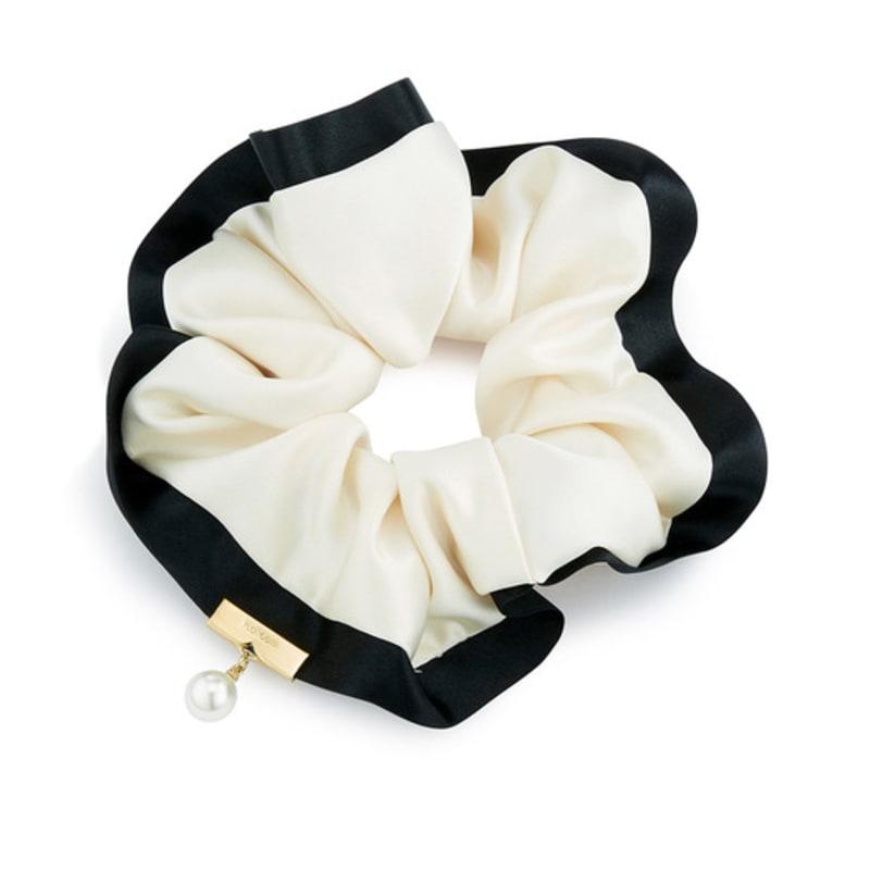 

FLOWOOM Резинка для волос с жемчугом Flove Point Black